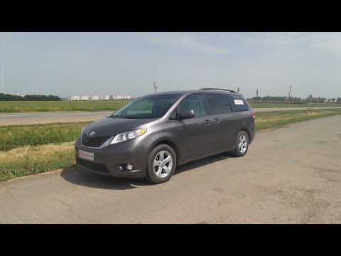 Видео: Народный тест драйв Toyota Sienna, большой,семейный минивен для всей семьи