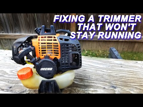 Видео: Ремонт триммера Echo SRM 230, который не запускается