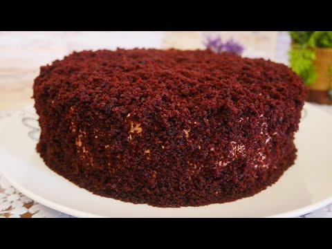 Видео: Шоколадный торт на кефире с абрикосовым джемом и масляно-шоколадным кремом.Невероятно просто и легко