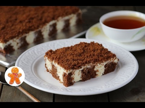 Видео: Пирог "Решето" Мягкий и Сливочный (как Тирамису) ✧ Poke Cake (English Subtitles)