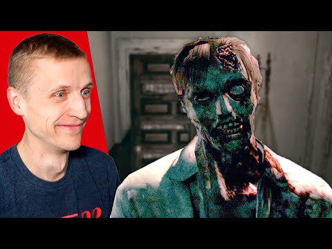 Видео: Ужасающие существа Resident Evil HD Remaster #2