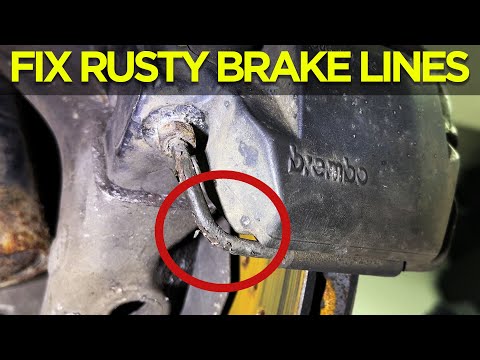 Видео: Как отремонтировать ржавые тормозные трубки | Реставрация Porsche, часть 4