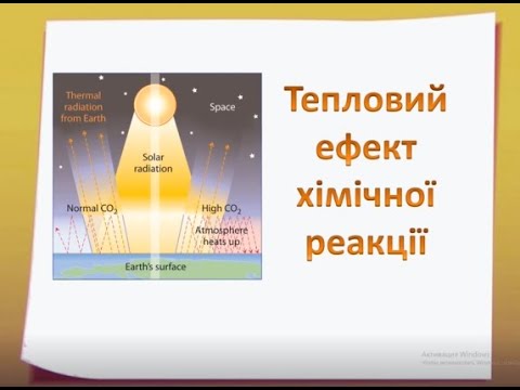 Видео: Ендотермічні та екзотермічні реакції . Термохімічні рівняння