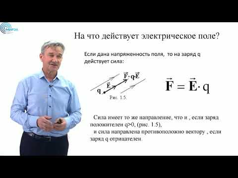 Видео: Лекция №1.1. Электрическое поле в вакууме.