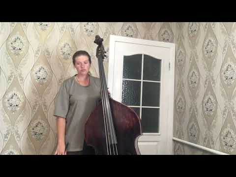 Видео: Контрабас от А до Я.Урок 39.Упражнение для правой руки. Заготовка для  штриха.