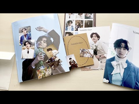 Видео: BTS Special Photo-Folio: V 'VEAUTIFUL DAYS' | Unboxing | Обзор | Распаковка | Анбоксинг