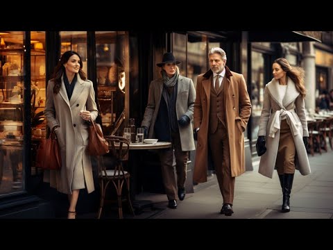 Видео: Осенне-зимний уличный стиль. Уличная мода. Лондон готовится к Рождеству.