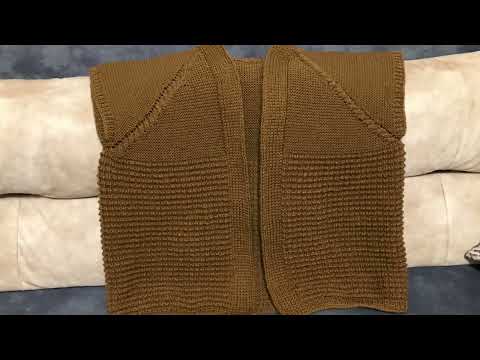 Видео: Эпизод 3 ❌ Другая техника 👍Начальная модель жилета YAKA 😍 Модель кардигана начинающаяся с YAKA