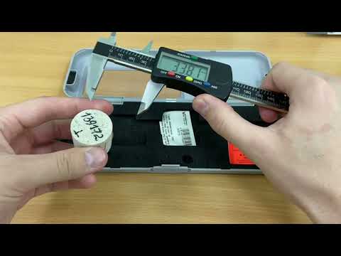Видео: 03 Измерение длины и диаметра образцов штангенциркулем