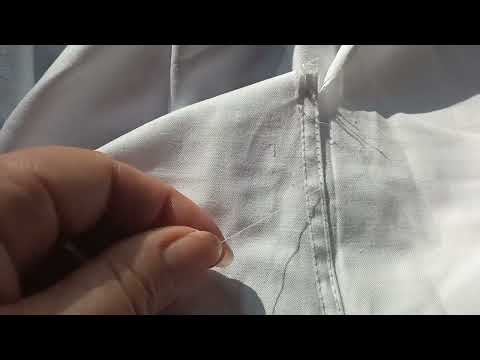 Видео: Мужская рубашка.Боковой запошивочный шов.