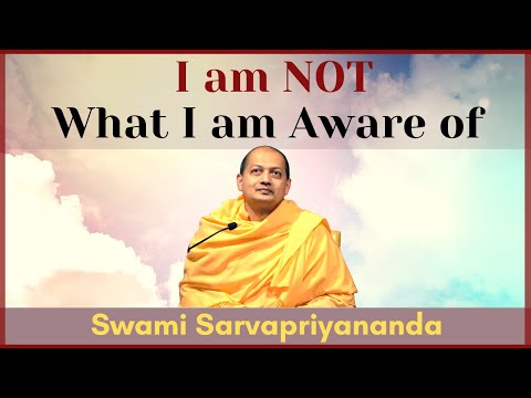 Видео: Я не то, что я осознаю | Свами Сарваприянанда