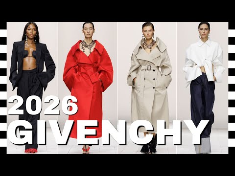 Видео: 📍 GIVENCHY (Живанши́) коллекция весна-лето 2026 на Неделе моды в Париже