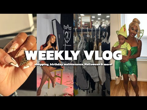 Видео: ЕЖЕНЕДЕЛЬНЫЙ ВЛОГ: подготовка к дню рождения + шопинг + Хэллоуин + фотосессия и многое другое!
