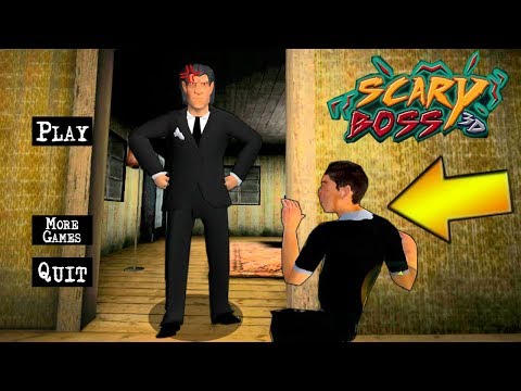 Видео: НЕПОСЛУШНЫЙ босс в ОФИСЕ приколы над BOSS - игра от Разработчиков Scary Teacher 3D