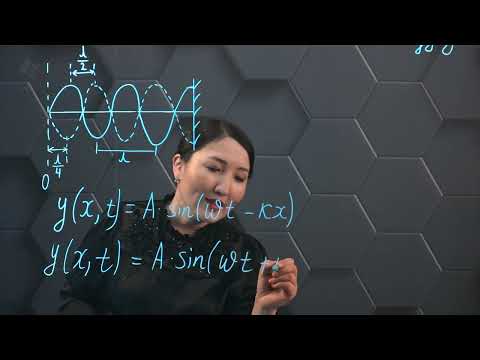 Видео: Тұрғын толқын теңдеуі. 11 сынып.