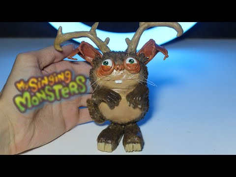 Видео: ЗАЯЦ ПУЗАЯЦ лепка My Singing Monsters Мои Поющие Монстры из пластилина 🤩