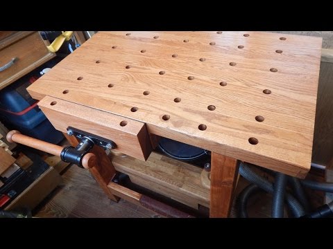 Видео: Самодельный верстак - 3. Последние штрихи