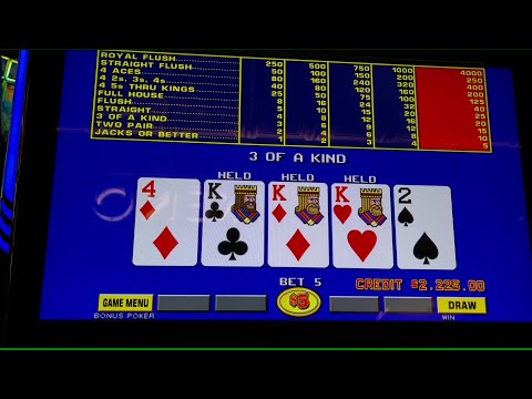 Видео: Видео №6 по бесплатной игре на $10 000, бонусный покер на $5