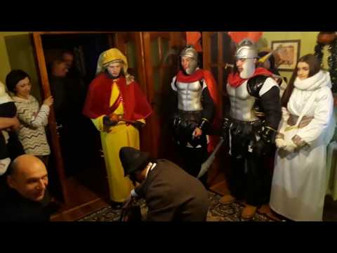 Видео: Вертеп села Вовчухи у 2017 р. Б., (Городоцький район, Львівська область).