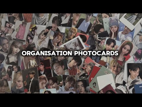 Видео: организация карт le sserafim, aespa, enhypen 🧃