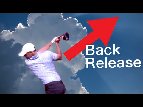 Видео: Если бросить гольф Клуб Глава клуба назад, мяч полетит дальше.