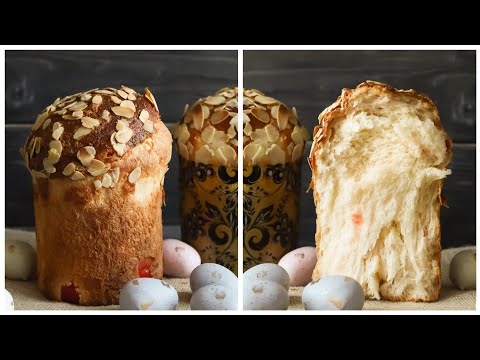 Видео: НЕЖНЕЕ ПУХА🤍 ИТАЛЬЯНСКИЕ КУЛИЧИ ПАНЕТТОНЕ🤍 Panettone recipe