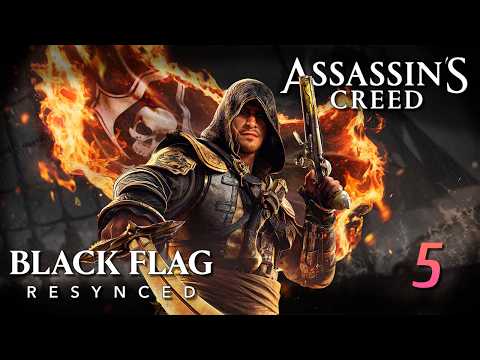 Видео: #5 | Assassin's Creed Black Flag Resynced | Прохождение на ВЫСОКОЙ сложности | Русская озвучка