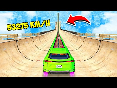 Видео: СПУСК БЕЗ ТОРМОЗОВ НА САМОМ ДЛИННОМ ЛИМУЗИНЕ LAMBORGHINI URUS ПО ТРАМПЛИНУ В ГТА 5