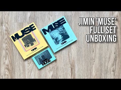 Видео: JIMIN (BTS) 'MUSE' (SET + weverse ver.) Unboxing | Обзор | Распаковка | Анбоксинг