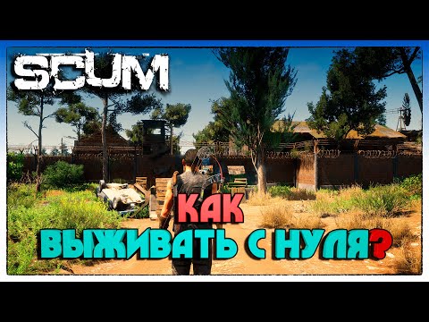 Видео: SCUM КАК ВЫЖИВАТЬ С НУЛЯ