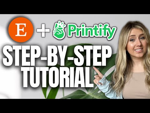 Видео: Printify + Etsy: ПОЛНОЕ руководство для начинающих по SEO, макетам и дизайну листинга от А до Я