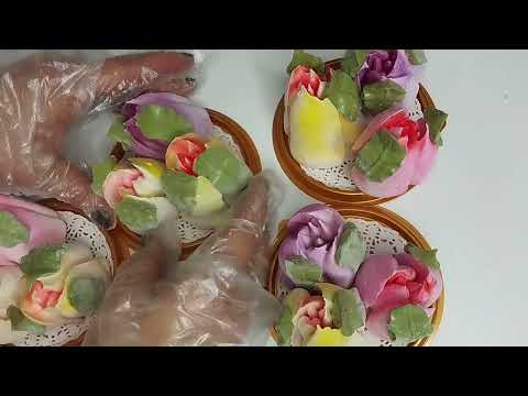 Видео: Сборка зефирных тюльпанов🌷 в капсулы и гладиолус. 🥰
