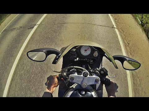 Видео: Покатушка на Aprilia RS 50 replica с Анаколием на Honda XR 600 R