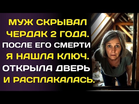 Видео: Муж запретил мне подниматься на чердак  Когда он умер, я поднялась туда и оцепенела…