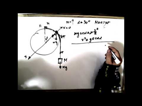 Видео: Выполнялка 116. Про систему грузов ,одно из которых находится на сфере.