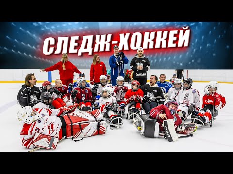 Видео: HOCKEY BROTHERS учатся играть в СЛЕДЖ-ХОККЕЙ!