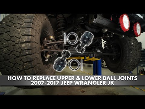 Видео: Как заменить верхние и нижние шаровые опоры Jeep Wrangler JK 2007-2018