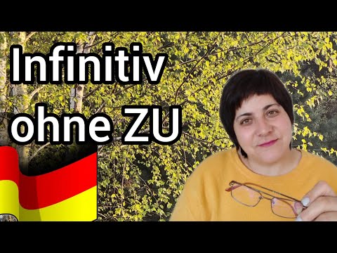 Видео: 92. 💪 INFINITIV OHNE zu. Приклади речень + д/з.