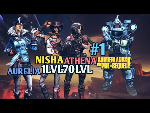 Видео: Borderlands: The Pre Sequel НИША CO-OP 100% (1ч.)