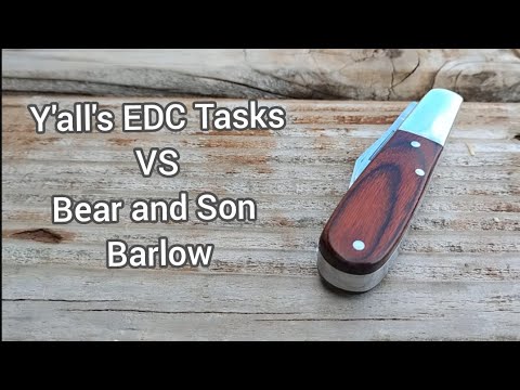 Видео: Самые распространённые задачи с перочинным ножом — против Медведя и Сына Барлоу