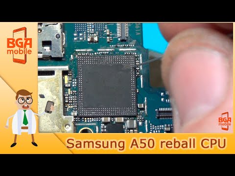Видео: Samsung A50 готовим Бутерброд reball CPU