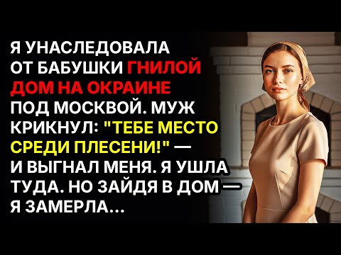 Видео: Я унаследовала от бабушки гнилой дом на болоте, а брат — квартиру в Москве. Муж посмеялся...