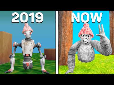 Видео: Я играл во ВСЕ обновления в Gorilla Tag