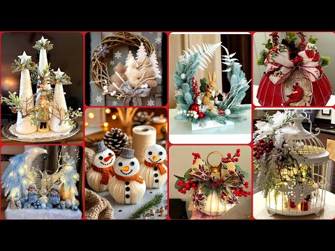 Видео: Уникальные и выдающиеся творческие идеи для рождественского центра искусства и ремесла #diyarrgmant