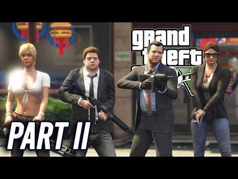 Видео: GTA V — Семейное ограбление 2
