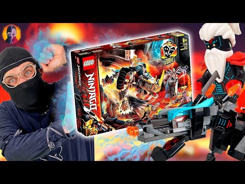 Видео: БИТВА С УНАГАМИ И ВСЯ СБОРКА LEGO NINJAGO БРОНИРОВАННЫЙ НОСОРОГ ЗЕЙНА