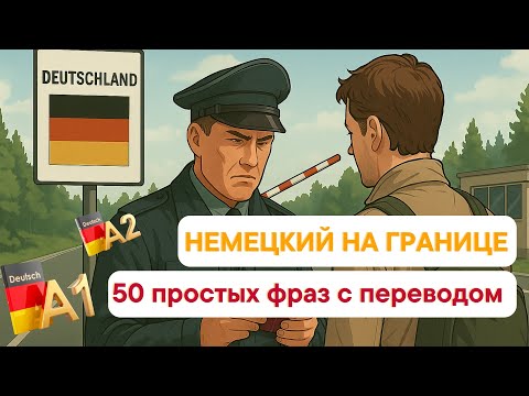 Видео: ВЫУЧИ ЭТИ 50 ФРАЗ — И ЧУВСТВУЙ СЕБЯ УВЕРЕННО НА НЕМЕЦКОЙ ГРАНИЦЕ  🇩🇪 НЕМЕЦКИЙ А1 А2