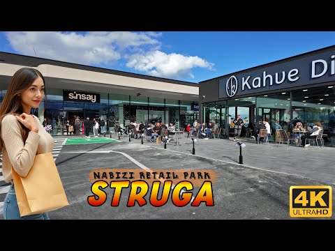Видео: Nabizi Retail Park - STRUGA, Macedonia *Shopping Mall* (5.2025) 【4K WALK TOUR】 🚶 Струга, Македонија