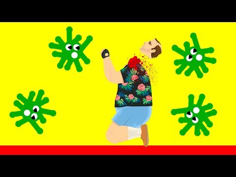 Видео: ОПАСНЫЙ ВИРУС АТАКУЕТ! ВЫЖИТЬ ЛЮБОЙ ЦЕНОЙ! ПРОШЕЛ БЕЗУМНЫЙ УРОВЕНЬ В ХЭППИ ВИЛС (Happy Wheels)