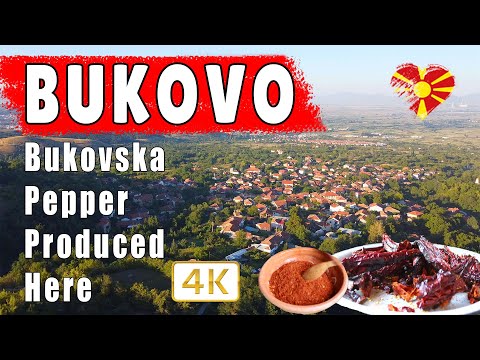 Видео: БУКОВО | Красивая деревня Битола | Буковский перец | Буковец